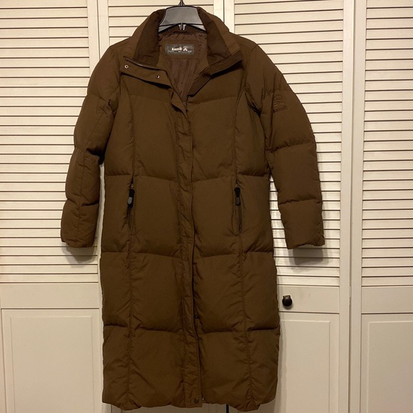 Kamik Jackets & Blazers - Kamik Brown Long Puffer Down Coat Size M